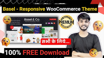Basel - Responsive WooCommerce Theme ~ Basel Paid Theme | Download Premium WordPress Themes For Free