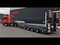 RC  Nooteboom OSDS 4 axle Semi -Lowloader Part 1