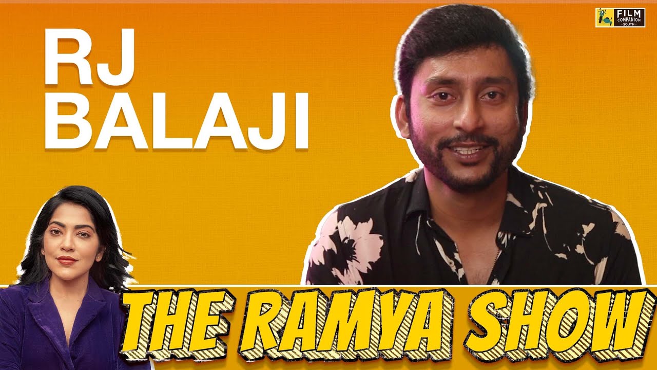 RJ Balaji In Conversation With Ramya Subramanian | The Ramya Show | Veetla Vishesham - YouTube