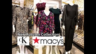 ❤️Calvin Klein's New Collection at Macy's | Autumn Collection |Shop with me Simple & Elegant Dresses