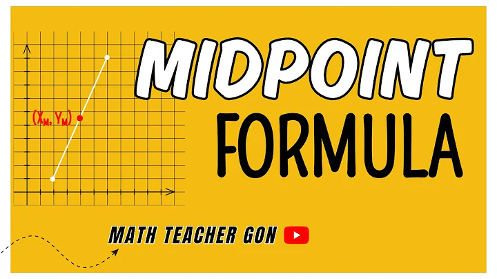 The Midpoint Formula - Finding the Midpoint Between Two Points
