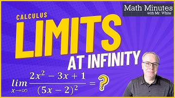 Limits at Infinity (Calculus Limits Boot Camp Video #7)