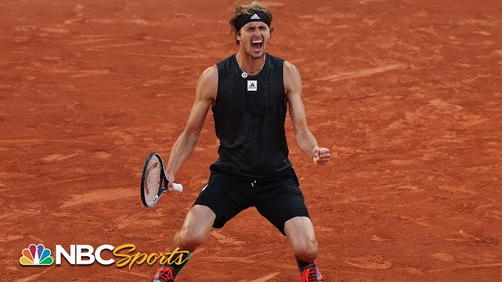 French Open Quarterfinals: Alexander Zverev vs. Carlos Alcaraz | HIGHLIGHTS | 5/30/2022 | NBC Sports