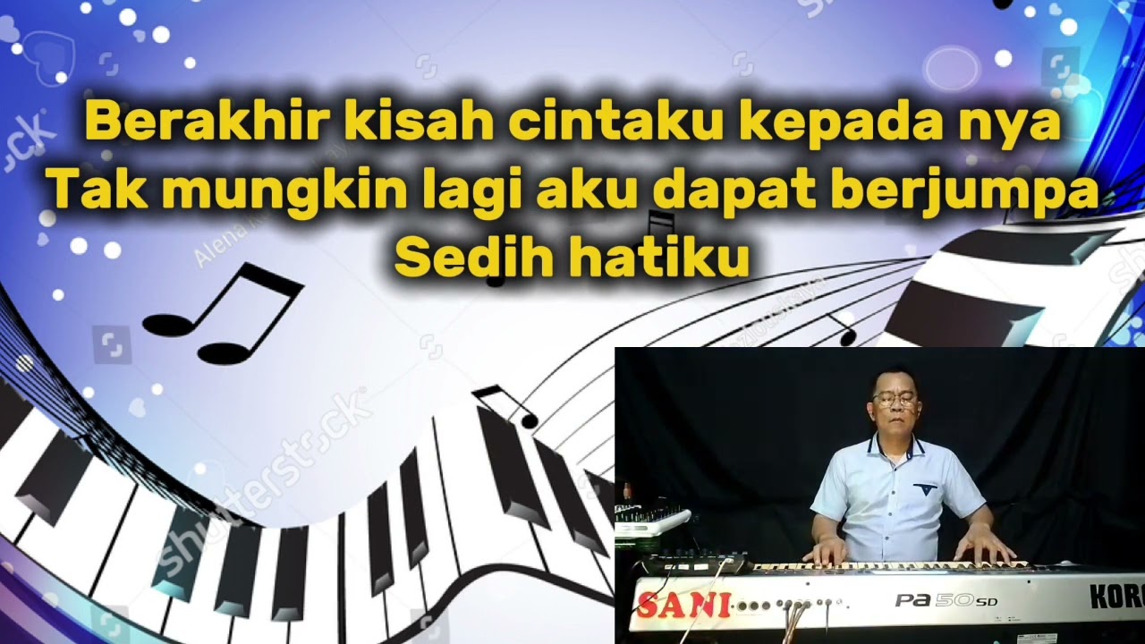 Sedih ~ Mansyur .S || Karaoke Nada Pria