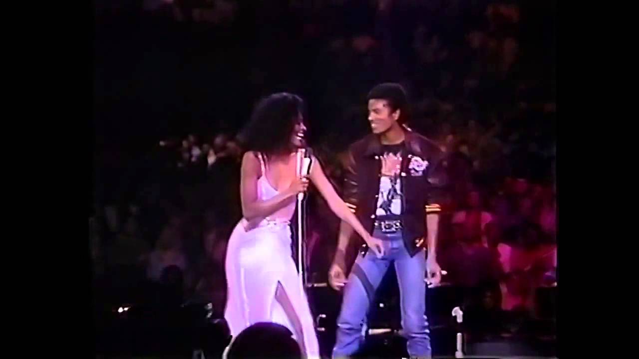 Michael Jackson and Diana Ross Upside Down HD