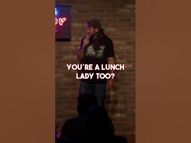 Lunch lady land #lunchlady #janitor #standupcomedy