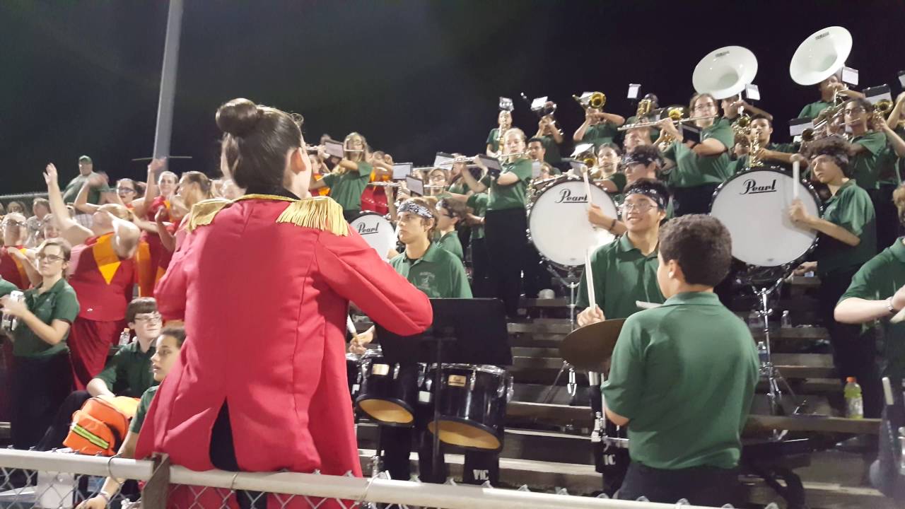 "Shake it off" marching band stands tune YouTube