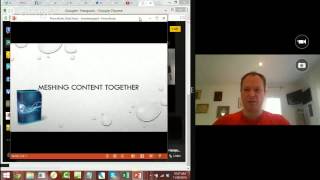 Runclick Webinar Software. Running A Hangout That Shows Your Webcam And Presenation At The Same Time