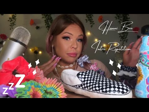 HunniBee ASMR Repeating Intro Compilation | Repetition, Gentle Whispering