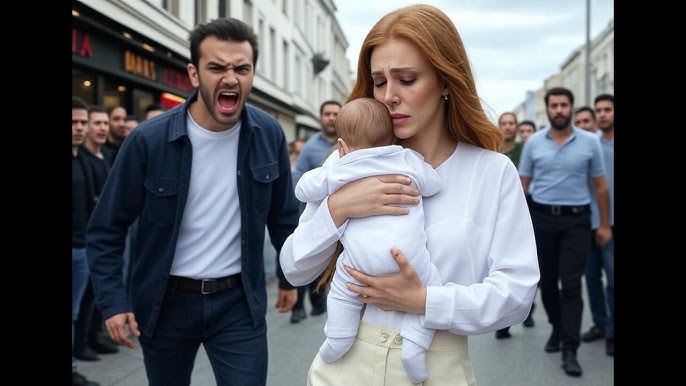 Elçin Sangu sacó a su bebé por primera vez después del incidente de acoso: No  quiero tener miedo - YouTube