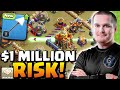Nick risks golden ticket chance with giant arrow clash of clans