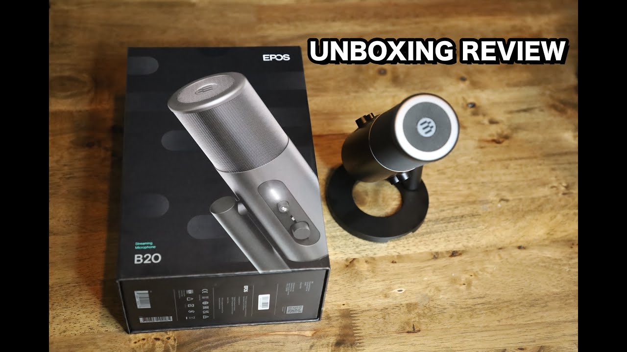 Epos B20 | Streaming Microphone for Gamers | Unboxing Review