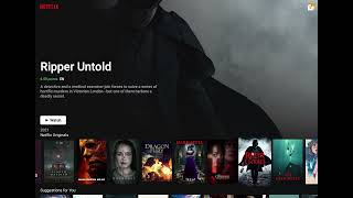 Netflix clone screenshot 2