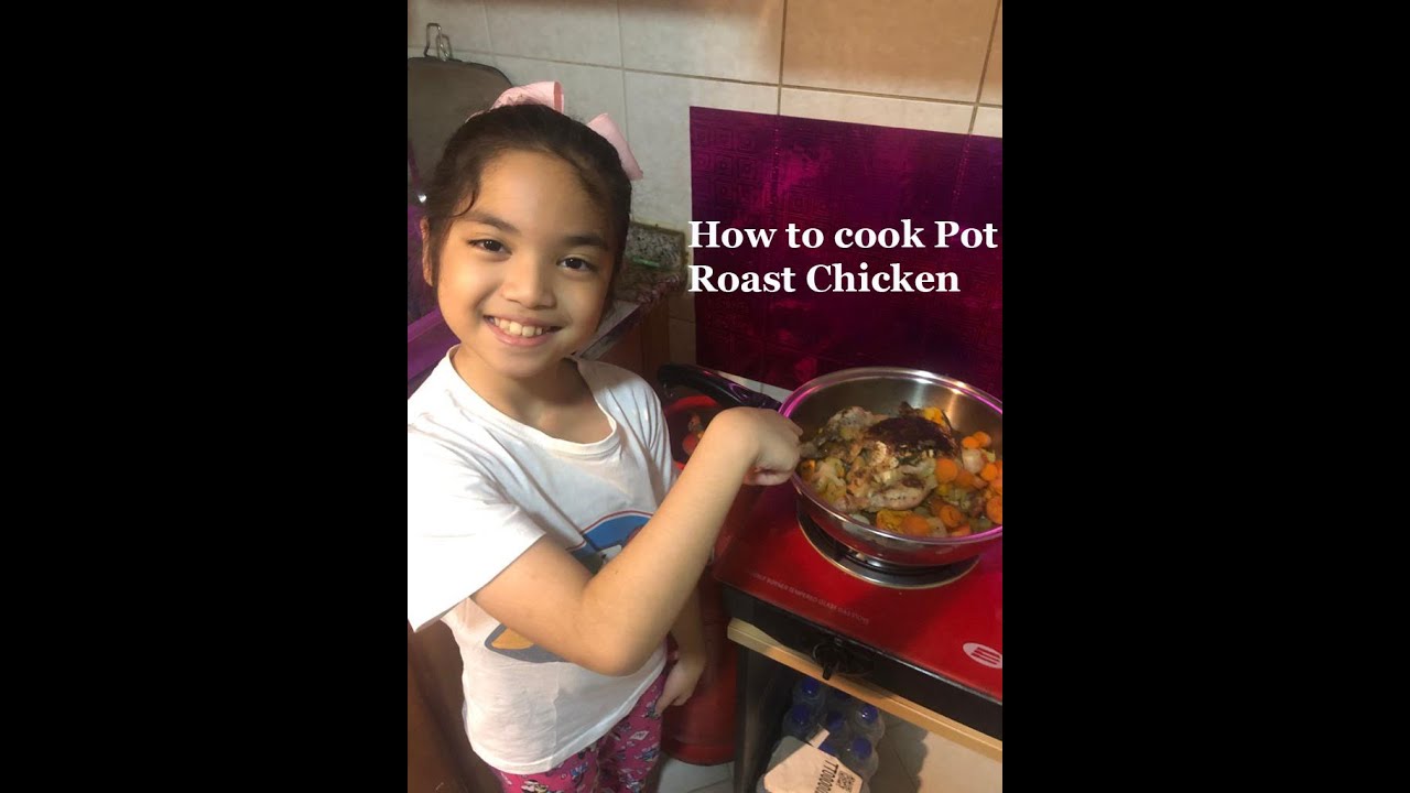 How to cook Pot Roast Chicken with no oil - YouTube