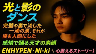 🌙 「“光と影のダンス”――完璧の裏で流した一滴の涙、それが僕を人間にした | ENHYPEN・Ni-ki ✨ 感情で踊る天才の素顔【心震えるストーリー】」