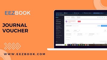 How to Managing Journal Voucher for Employees | Efficient HR Management in EEZBOOK!
