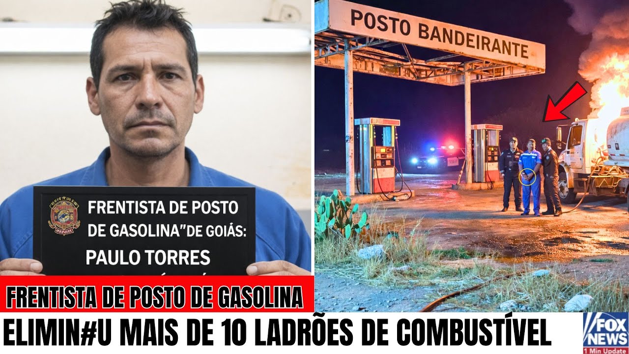 FRENTISTA DE POSTO DE GASOLINA” DE GOIÁS: PAULO TORRES ELIMINOU MAIS DE 10 LADRÕES DE COMBUSTÍVEL