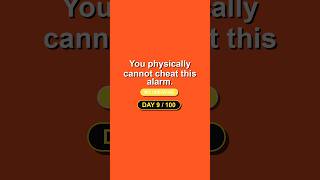 Day 9/100: Wake Up Fast with Alarm Clock - WakeUp AI - Alarm Clock - WakeUp AI #shorts