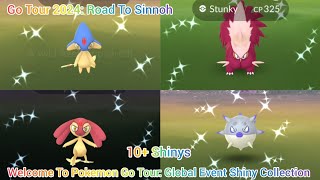 Welcome To Pokemon Go Tour 2024: Global Event Shiny Collection Pokemon Go!! ✨️ 😀 🤩