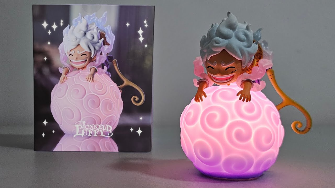 Happy Life | Luffy Gear 5 Nika - Night Lamp | Unboxing Review