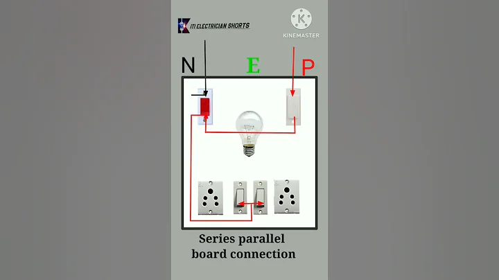 Series parallel testing board connection|| ITI fun. #shortsvideo