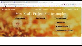 Weebly Home URL