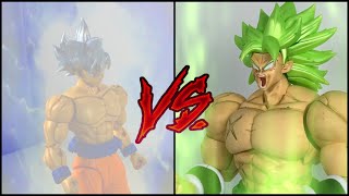 Goku Vs Broly Stop Motion