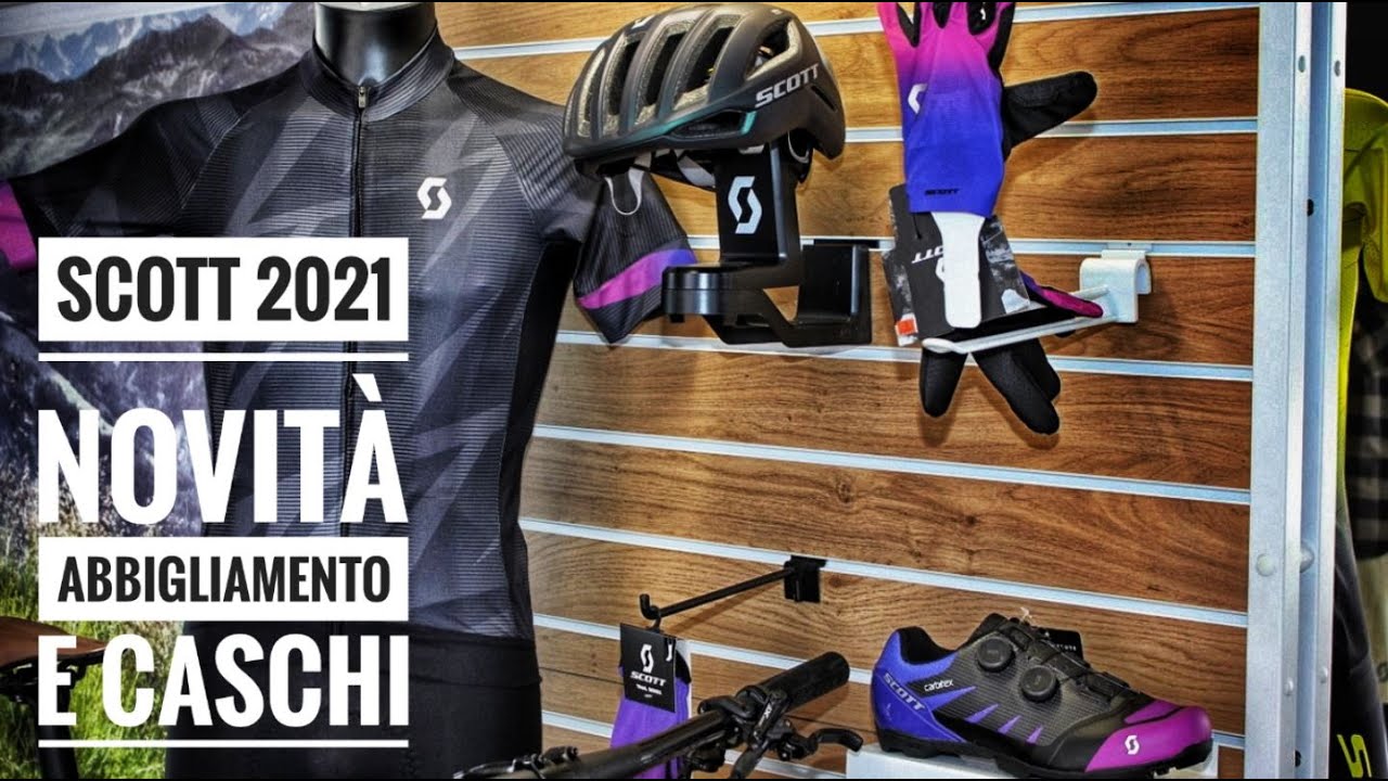 Linee di abbigliamento e caschi Scott 2021 - YouTube