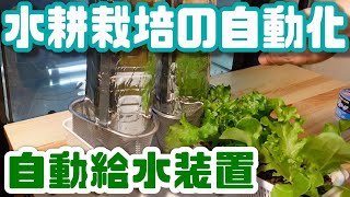 【水耕栽培大学】自動給水装置（改良版）作り方をご紹介します/How to make an automatic water dispenser for hydroponics