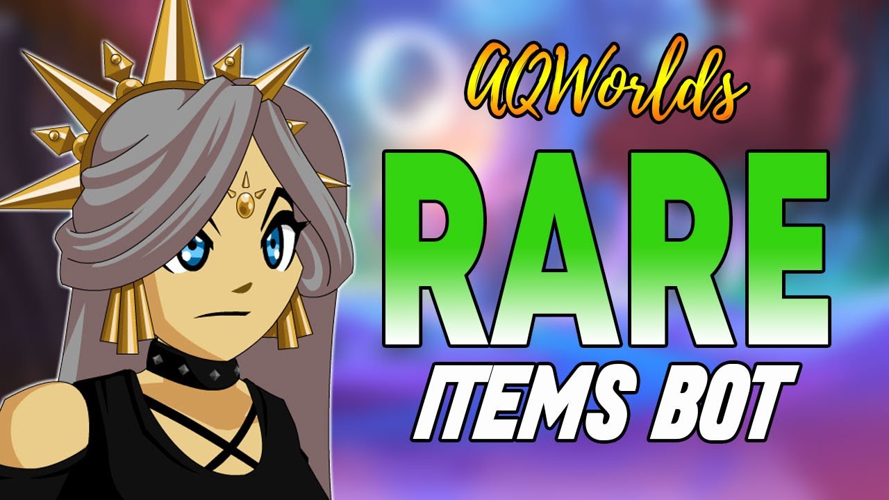 AQW RARE ITEMS bot FREE RARE LEGENDARY Item Rarity! Grimoire 3.8