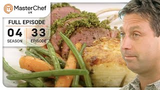 Cooking with Herb Crusted Lamb | MasterChef UK | S04 EP33