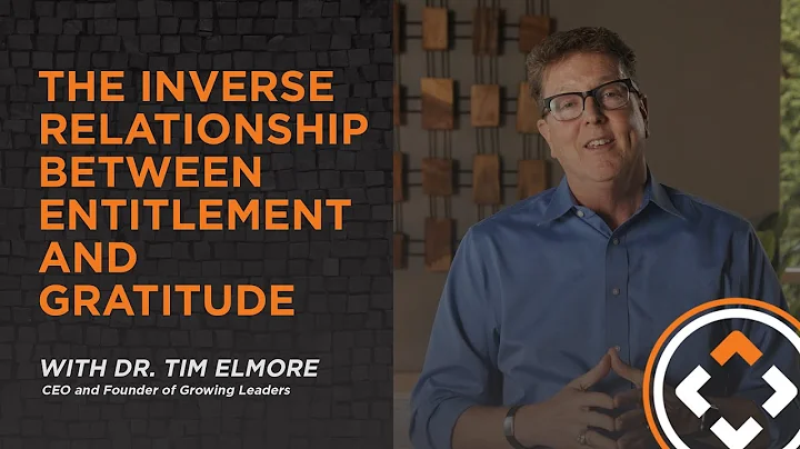 ENTITLEMENT AND GRATITUDE | Dr. Tim Elmore