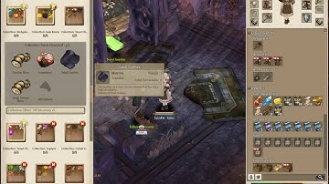 Tree of Savior - Tenet Church 1F ( Collection Chest, Monster, Statue of Goddess)