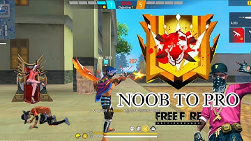 HOW TO BECOME NOOB TO PRO PLAYER IN FREE FIRE 🔥| TOP 10 PRO TIPS WITH SOLO VS SQUAD GAMEPLAY