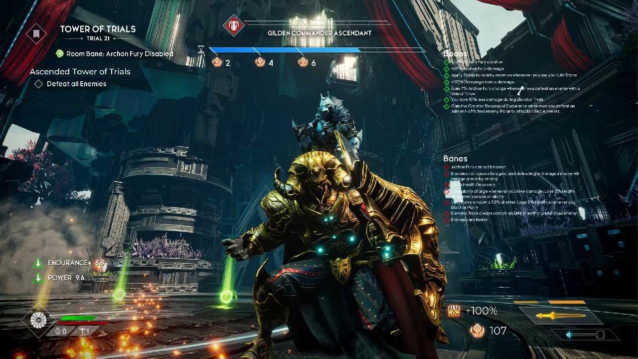 Godfall - Gilden Commander Ascendant - Longsword