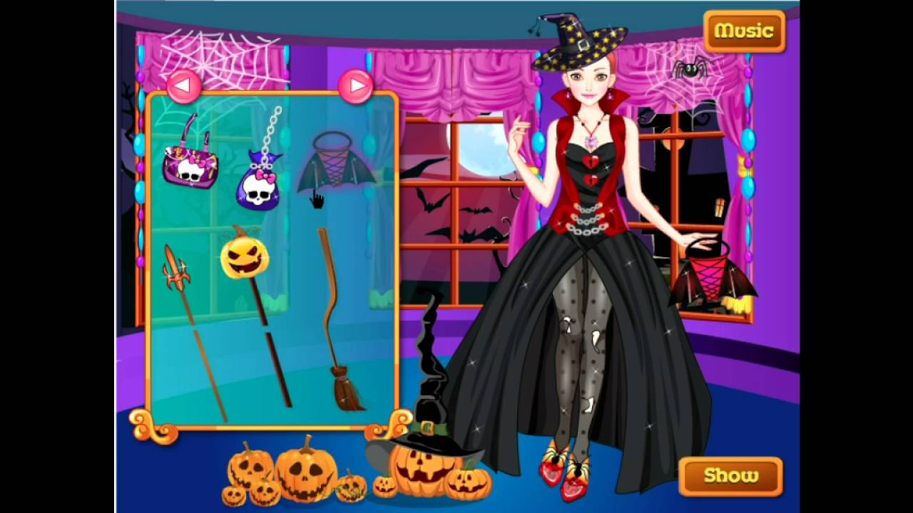 Happy Halloween Fashion Dress Up Online Games by malditha