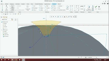 Helical gear design in creo parametric version 4.0
