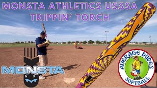 2022 Monsta Athletics USSSA Trippin' Torch Slowpitch Softball Bat Review - Average Dudes Softball