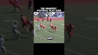 The Smartest "Hide and Seek" Play in Football History! 🧠🏈 #NFL #Football #TrickPlay #Genius #Shorts