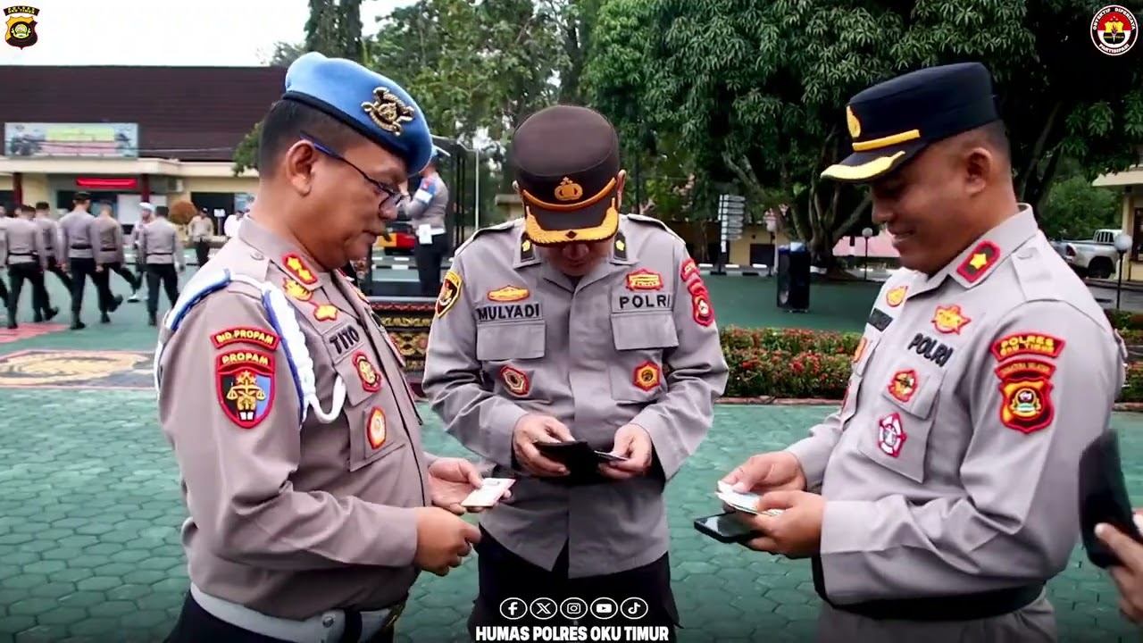 Giat Pelaksanaan Gaktibplin Bid Propam Polda Sumsel di Polres OKU Timur   #kapolresokut #adiklis
