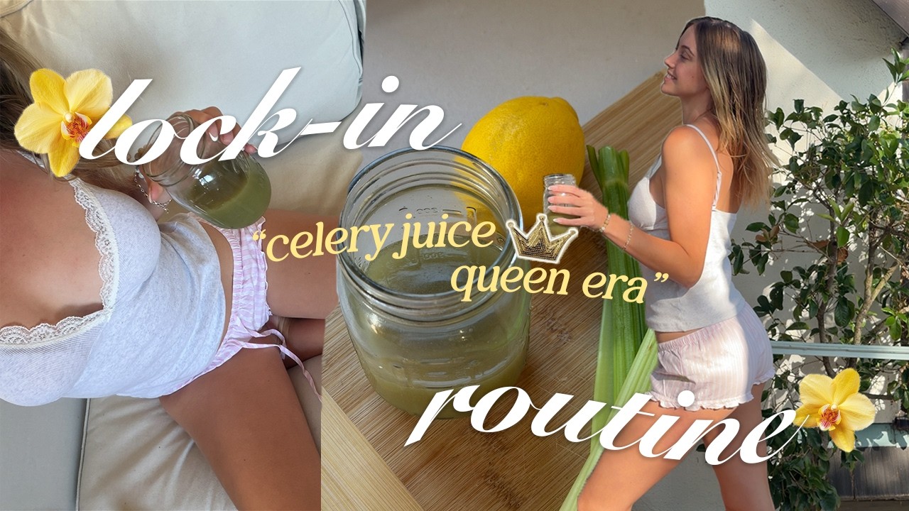 Becoming THAT GIRL Before Summer ✨ “celery juice queen era” EPISODE. 1