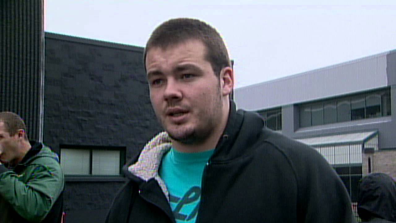 Tyler Johnstone Post-Practice (4/19/13)