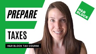H&R Block Income Tax Preparation Classes Free