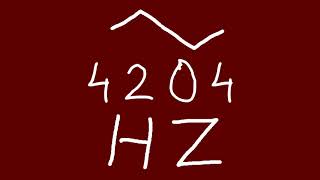 4204 hz triangle