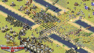 Red Alert 2 Yuri Revenge Gameplay - Extreme AI Hard 1vs7 - Yuri -Land Of Gods No Noobs By Drico2006