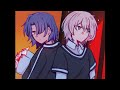 muu and rei edit - love in black and white