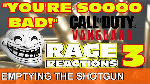 EMPTYING THE SHOTGUN 3 :: COD VANGUARD SHOTGUN TROLLING :: FUNNY LIVE REACTIONS