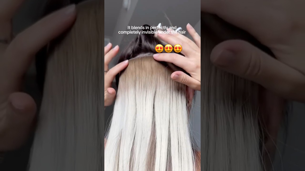Try clip in hair extensions on my fine hair, what will happen? 