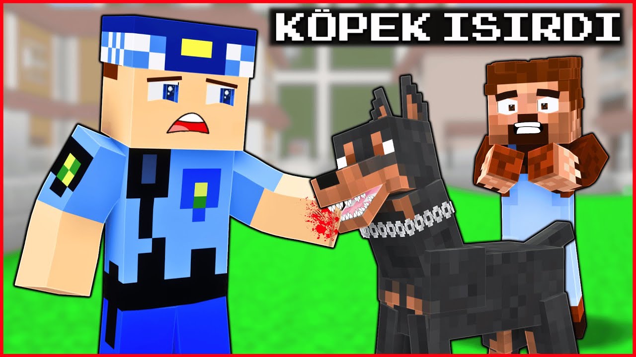 ARDA'nın KÖPEĞİ KEREM KOMİSERİ ISIRDI! 😱 - Minecraft