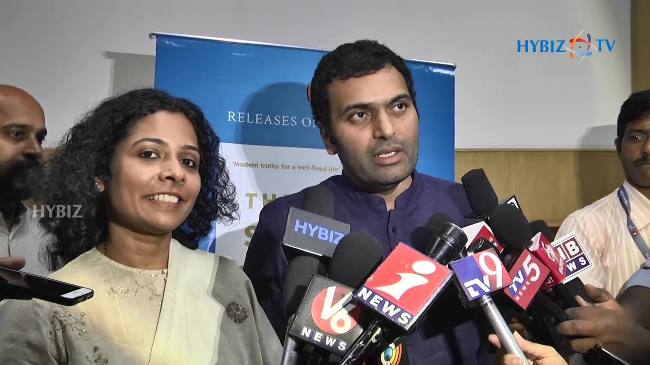 newspaper mockup Preethaji and Krishnaji O&O Academy | The Four Sacred Secrets Book Launched in Hyderabad